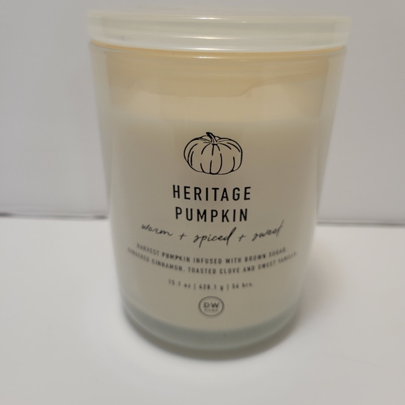 DW Home Other - DW Home HERITAGE PUMPKIN 2 Wick Scented Candle 15.1 oz NWOT